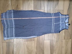 Mineral Blue &amp; White Sleeveless Maxi Kurta 👗