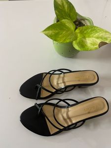 Black Block Heels