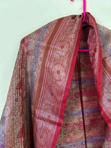 Multicolored Ethnic Silk Dupatta