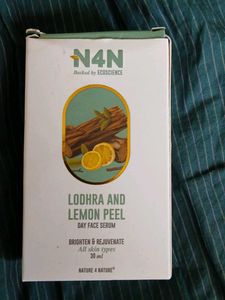 N4N Lodhra & Lemon Peel Serum