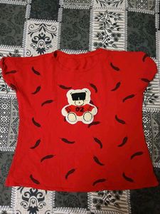 🐻Red Bear Tee~🍎
