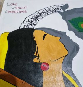 Abstract Portrait Painting