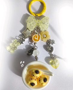 Pompompurin Charm Keychain