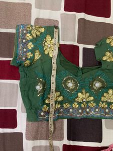 Embroidered Saree with Blouse