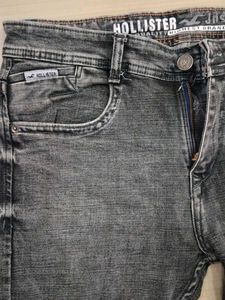 Hollister Gray Denim Jeans