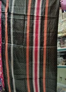 Elegant Red Printed Saree