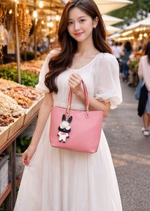 Charming Pink Tote Bag