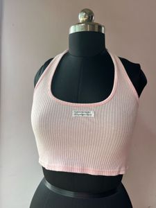 Pink Halter Top