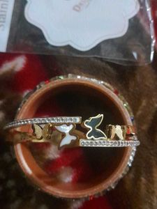 Butterfly Bangle Bracelet