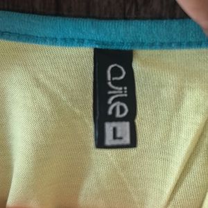 Lemon Yellow Graphic Tee