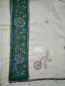 Elegant Embroidered Saree