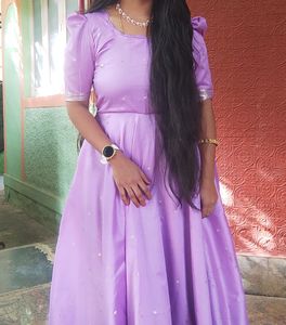 Saree To Long Dress
