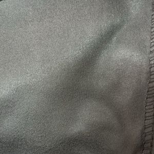 Black Faux Leather Skirt