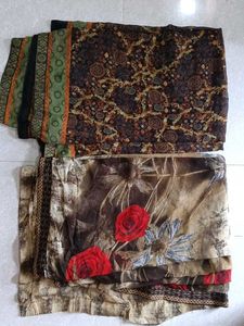 Floral Print Saree