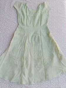 Vintage Mint Green Fit &amp; Flare Dress