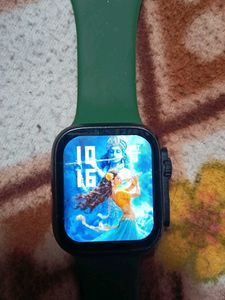 Green Smart Watch with charger