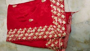 Red Saree