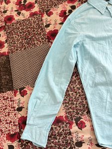 Polo ralph lauren shirt aqcua blue colour