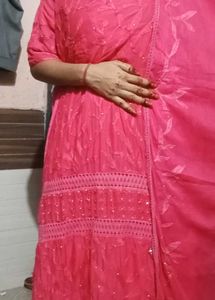 Elegant Embroidered Kurta Set