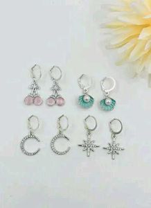 Earrings Set Of 4