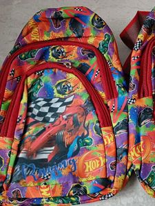 Hot Wheels Sling/Waist Pouch Bag Set Of 2