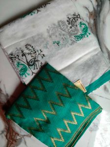 Brand New Embroidered Saree