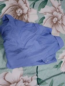 Blue Patterned Shirt