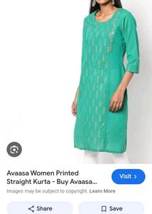Green Kurti-Avasa