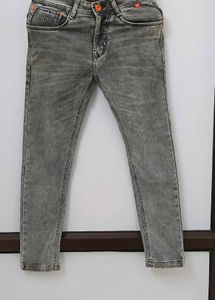 Grey Denim Jeans