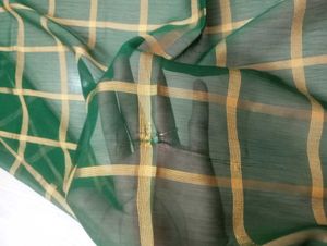 New Green Georgette Material