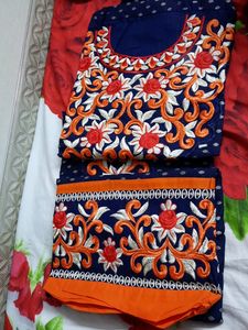 Ayesha Cotton Dress Material Catalogue Piece