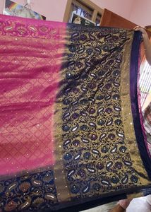 Georgette Saree Without Blouse