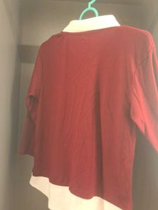 Lucky Charm Ribbed Collar Shirt