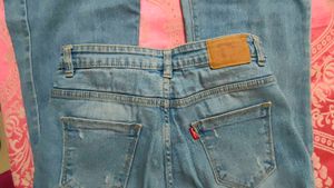 Ribbed Jean For Girls