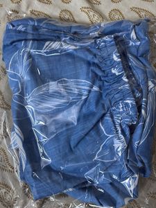 Elegant Blue Floral Co-ord Set