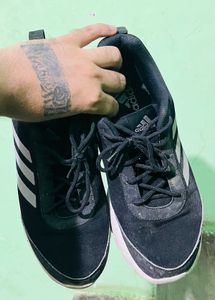 Adidas Running Shoes - Black &amp; White