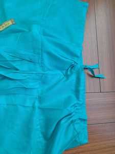44) Teal Salwar Kameez Bottom with dupatta