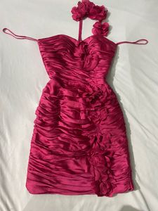 Terani Couture Strapless Mini Bodycon Dress