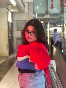 Woollen Crop Full Sleeves Tops