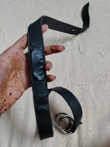 ❗ CLEARANCE ❗Black Double Ring Belt