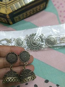 Oxidised Jewelry Set
