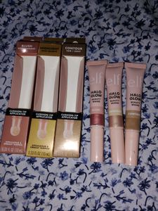 E. L. F Blush, Contour, Highlighter With Bronzer