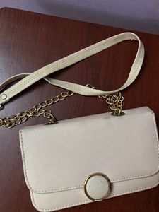 Peach Pink Sling Bag