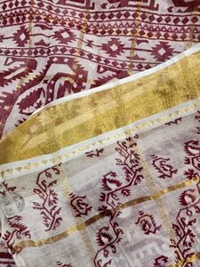 Beige Colour Sari