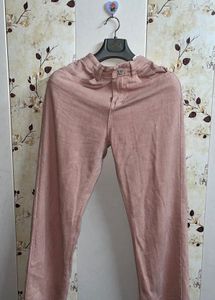 Straight Fit Light Pink Jeans
