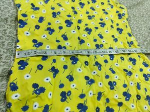 Sleevless Net Neck Design Kurta