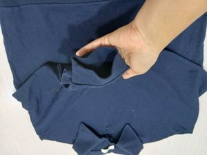 Navy Blue Long Sleeve Shirt