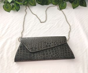 Satya Paul Brown Clutch ( Women)