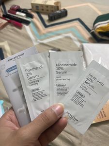 The Face Shop Serum Samples