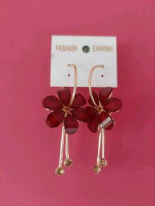 Aesthetic Flower Drop Earrings